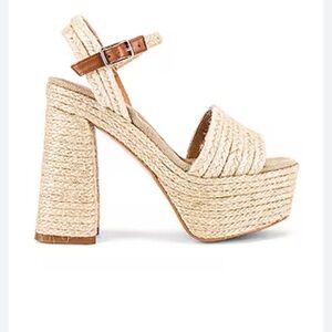 Castañer high platform. Aria Platform in Natural
CASTANER. Color: Natural